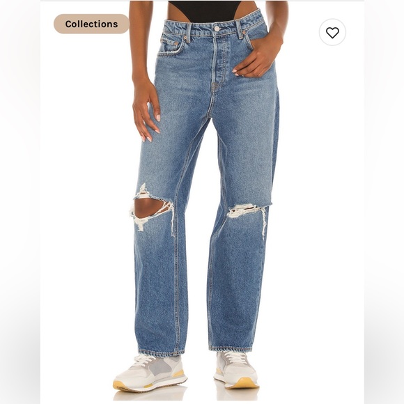 GRLFRND Denim - Grlfrnd Amanda mid rise straight